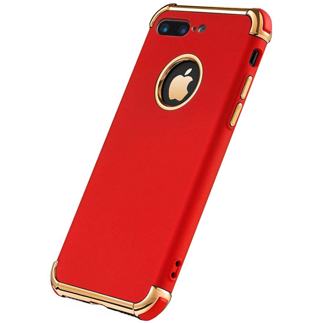 Iphone 8 Plus Case, Ultra Slim Flexible Iphone 8 Plus Matte Case, Styles 3 In 1 Polyurethane Electroplated Shockproof Luxury Cov