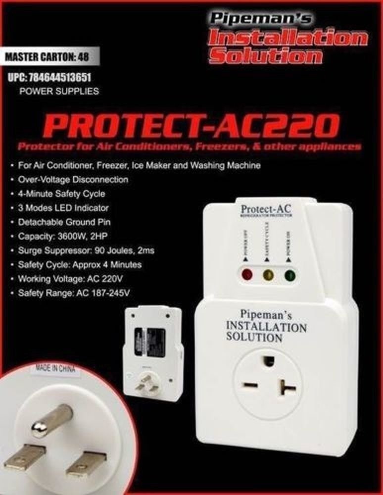 Nippon Protectxac220 Surge Protector 220V 3600W For Air Conditioners & Freezers