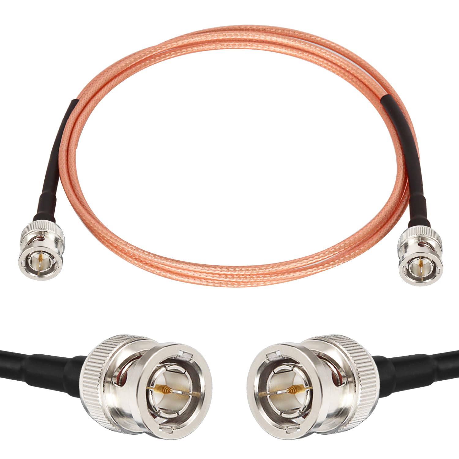 Xrds  Rf Sdi Cable 4Ft, Flexible 3G Hd Sdi Cable, Bnc To Bnc Video Cable 75 Ohm Rg179 Extension Cable For For 4K 1080P 3G Hd Sdi