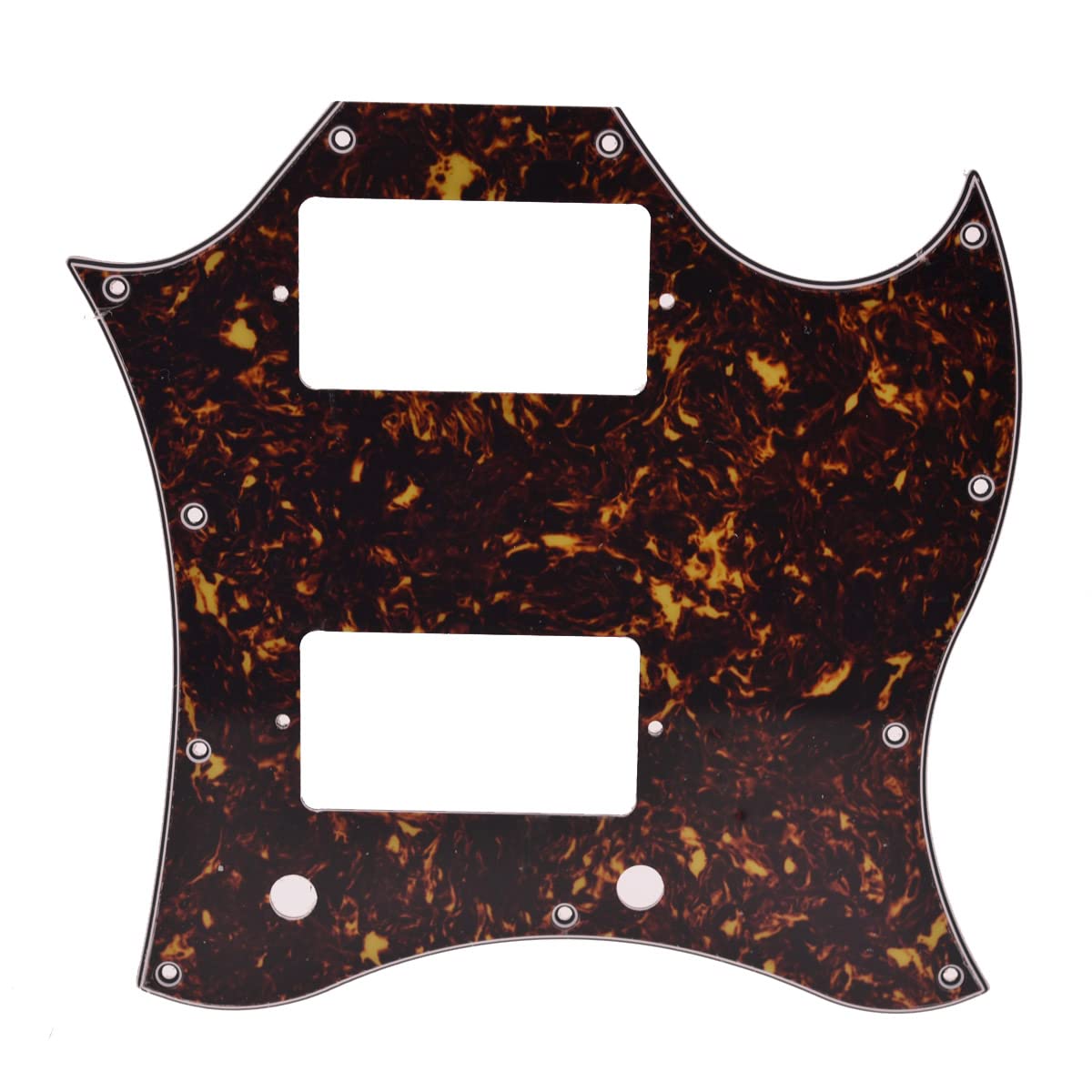Dopro American Standard SG Guitar Full Face Pickguard fits USA Gibson SG Special Guitar Dark Tortoise