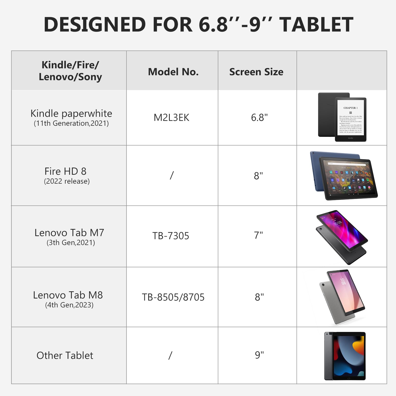 Cobak Secure Hand Strap For Kindle Paperwhite And Tablets   Versatile And Lightweight Finger Grip Holder For 6.8 9'' Kindle/Kobo