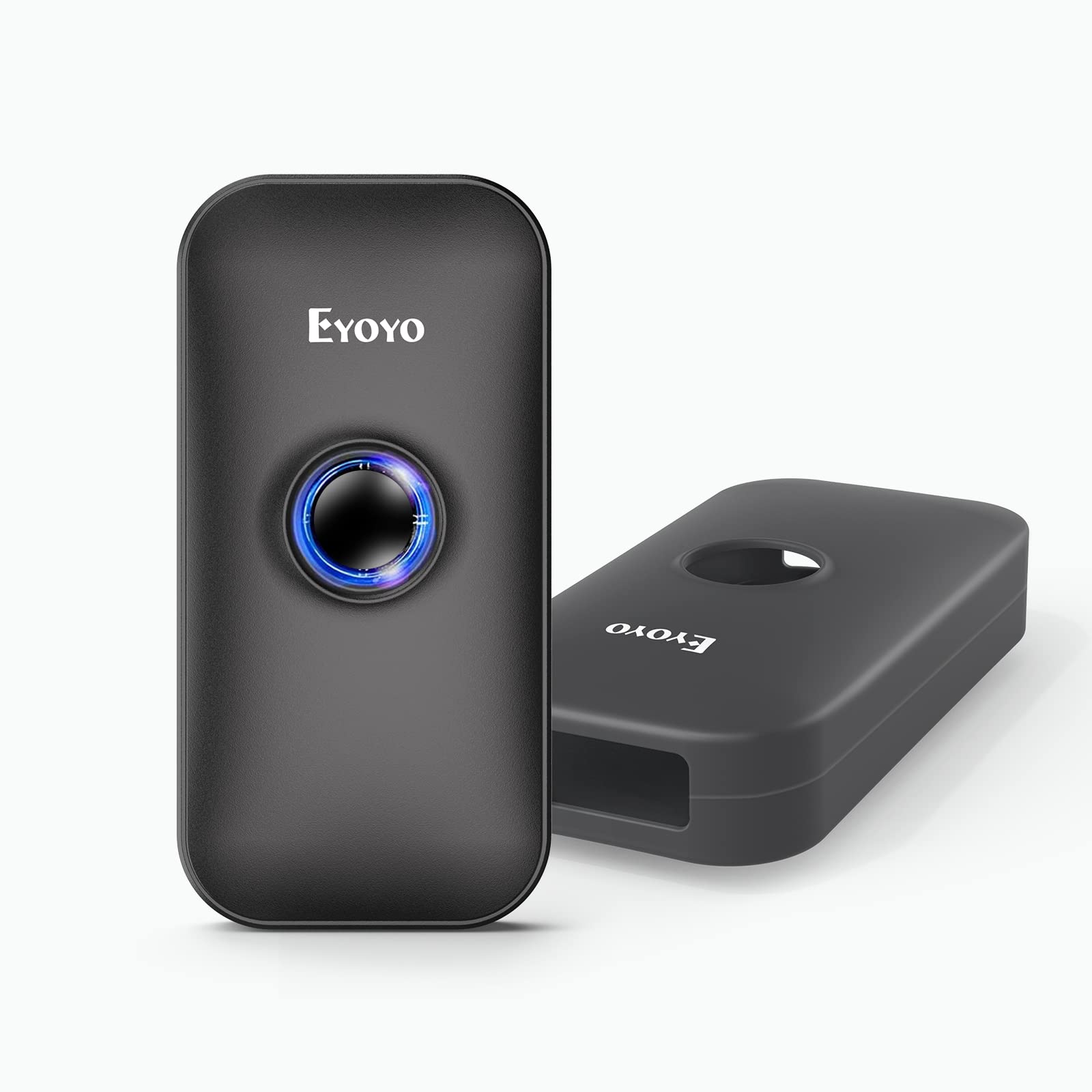 Eyoyo Mini 1D Bluetooth Barcode Scanner With Case, 3 In 1 Bluetooth & Usb Wired & 2.4G Wireless Barcode Reader Portable Bar Code