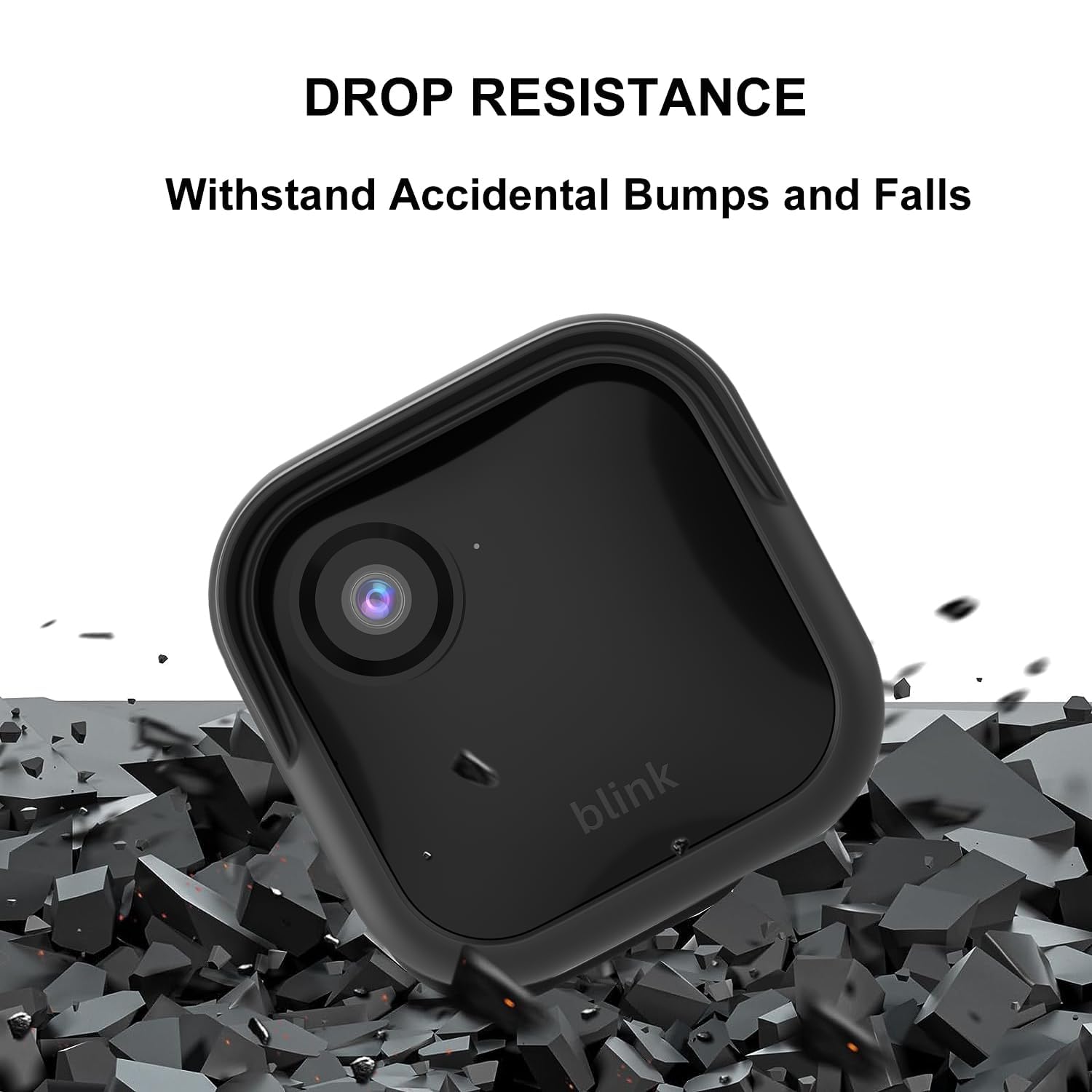 Owokiso Silicone Cover Skin Case For Blink Outdoor 4 (4Th Gen) Protection Weatherproof, 2Pack (Black)