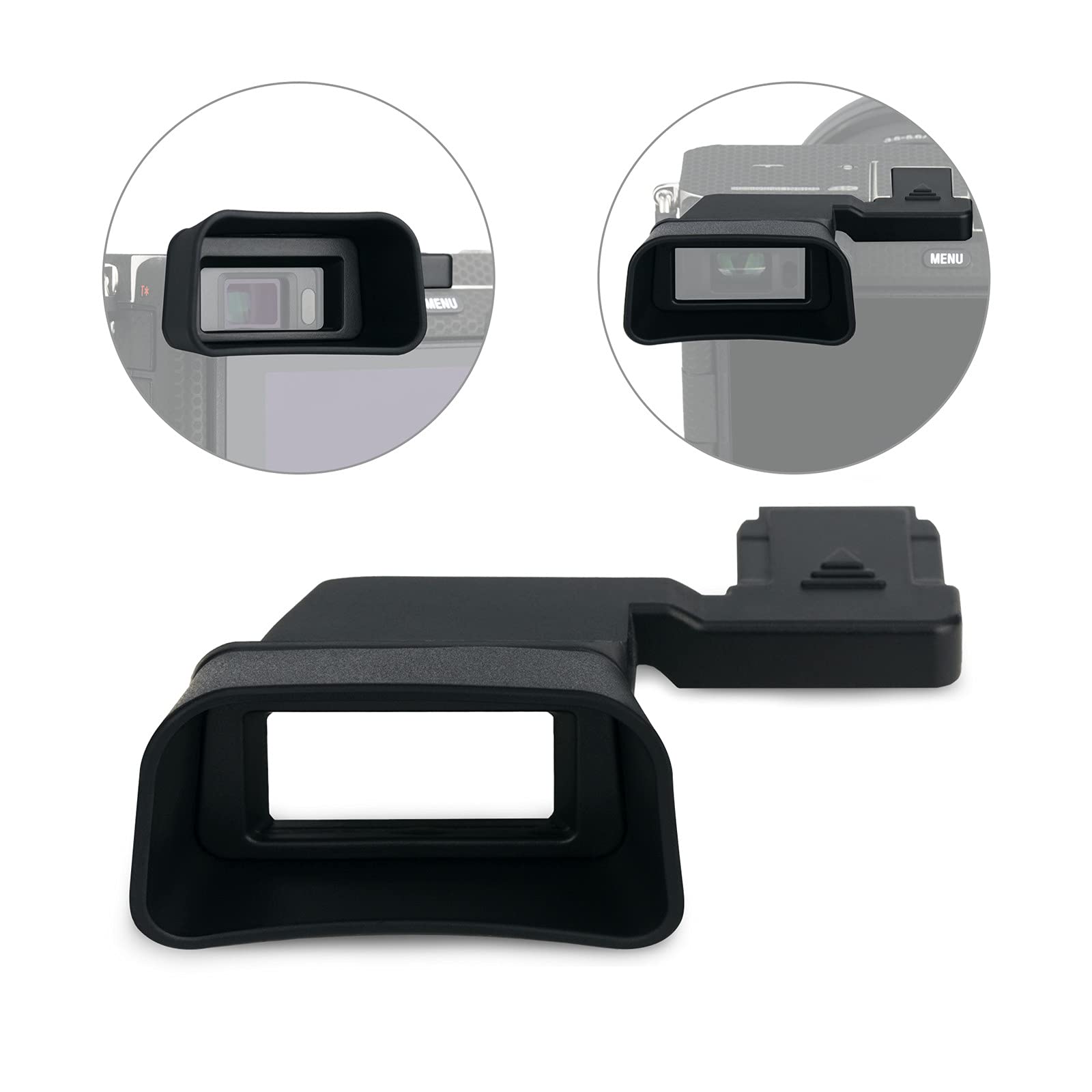 Soft Silicon Camera Viewfinder Eyecup Eyeshade For Sony A7C Alpha 7C (Ilce7Cl/S) Eyepiece Eye Cup Protector(Not Fit A7C Ii, A7Cr