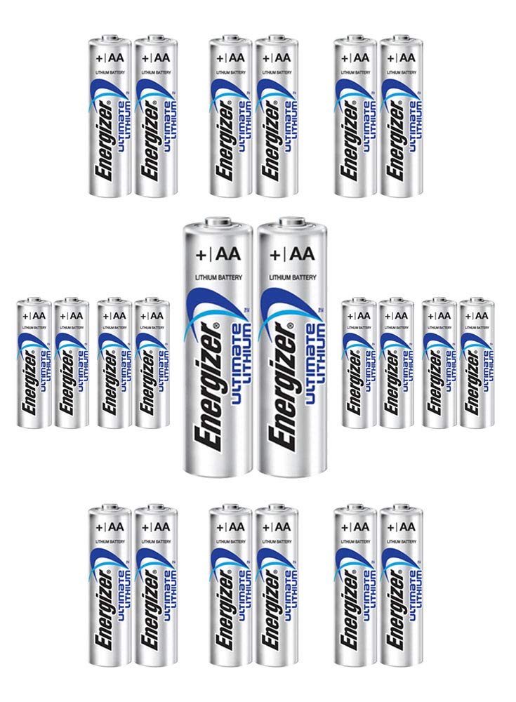 24X Energlzer Aa Lithium Batteries Ultimate L91 Exp:2038 Usa Wholesale Lot