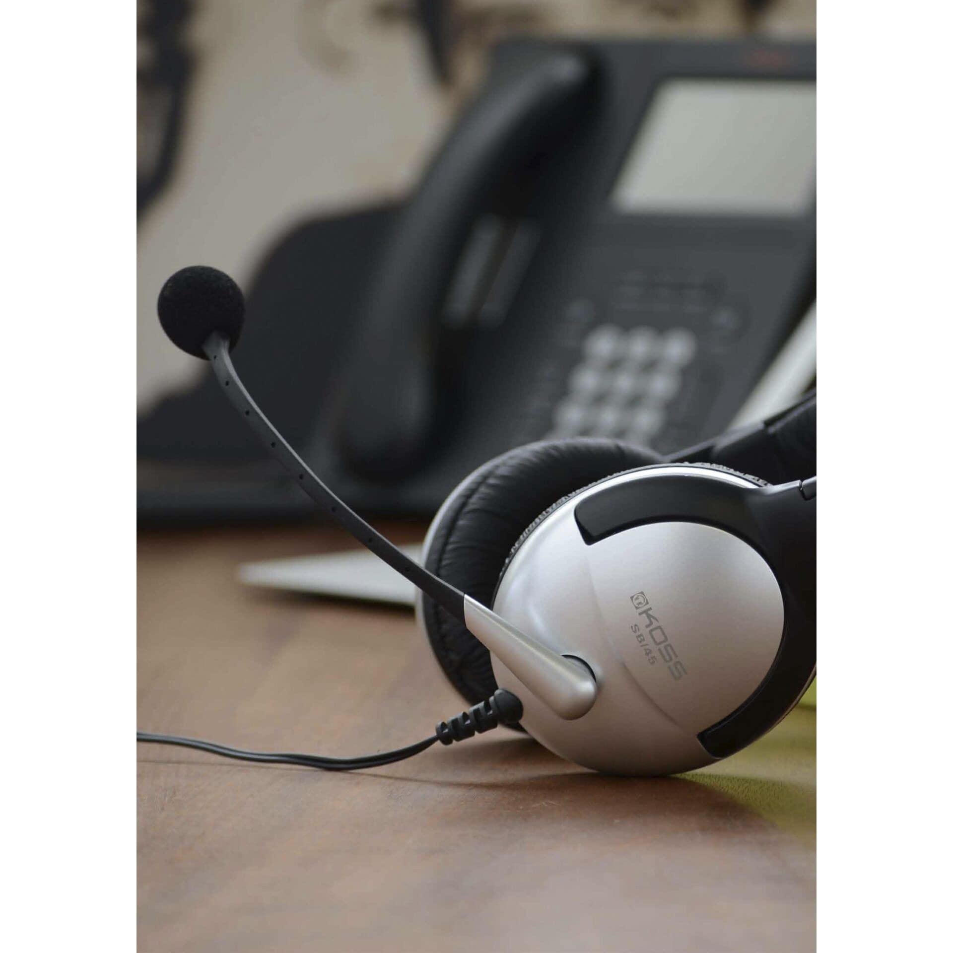 Koss Multimedia Stereo Headphone With Usb Plug (Sb45 Usb)