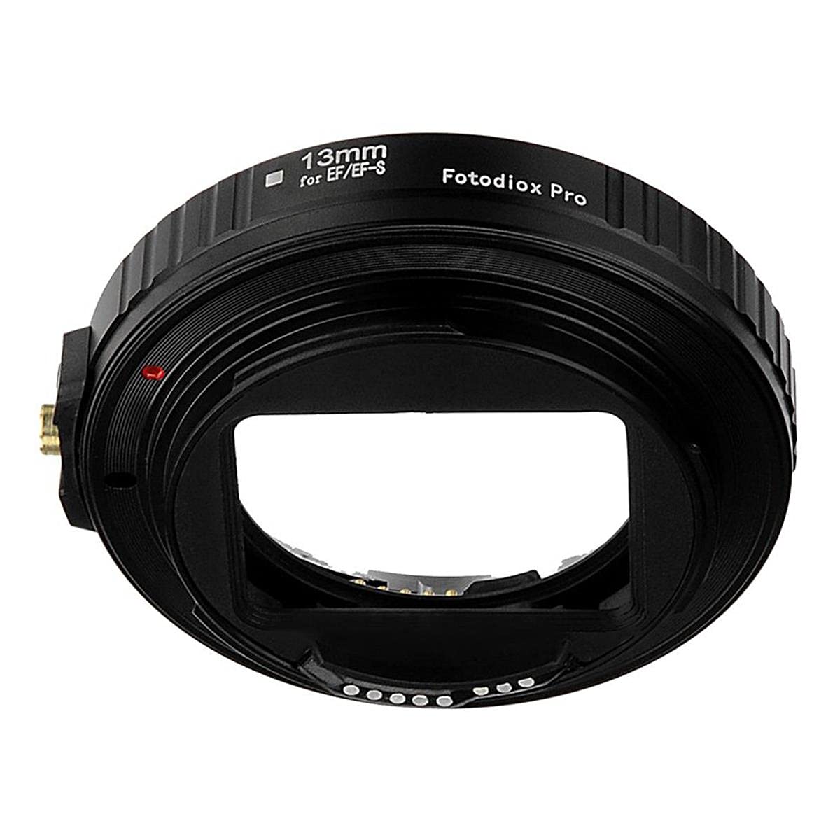 Fotodiox Pro Auto Macro Extension Tube, 13Mm Section   For Canon Eos Ef/Ef S Lenses For Extreme Close Up With Auto Exposure And