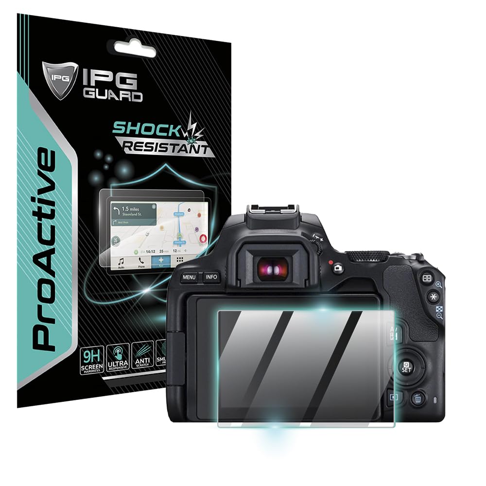 Ipg Proactive Protector IPG ProActive for CANON Eos 250D / Rebel SL3 DSLR Camera Display (2 ...