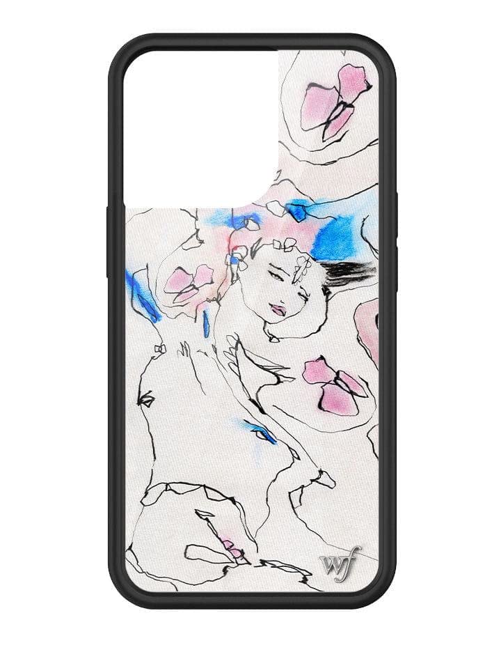 Wildflower Cases - Natalie Krim Case, Compatible With Apple Iphone 13 Pro | Artistic, Horse Girl, Trendy, Cute, White - Protecti