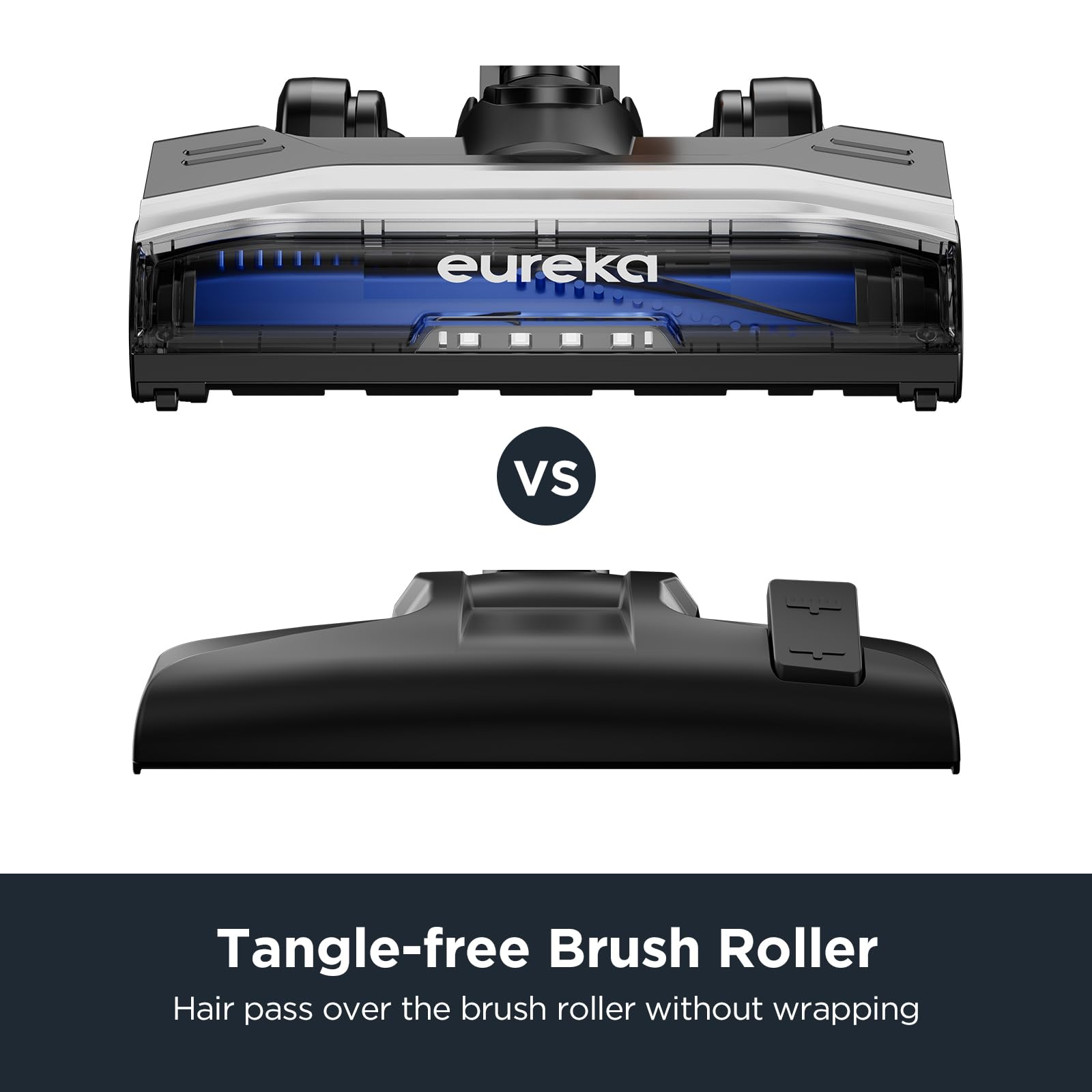 Eureka Canister Pet Friendly Cleaner For Home, Bagless Vacuum With 2 Motors, Retractable Cord, And 4 Cleaning Tools, Nen186Bl, B