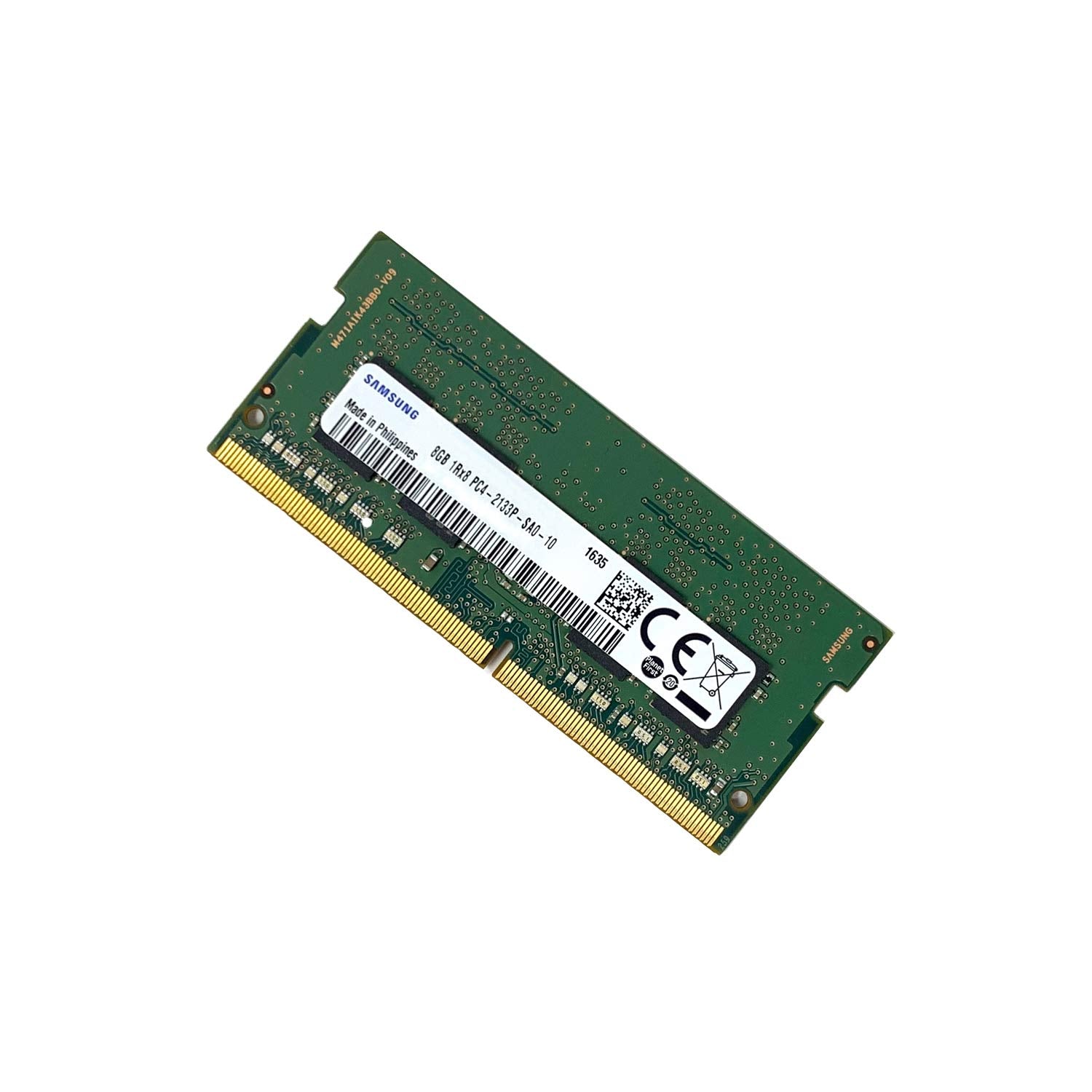 Samsung M471A1K43Bb0 Cpb 8Gb Pc4 17000 Ddr4 2133Mhz Non Ecc Unbuffered Cl15 260 Pin Sodimm 1.2V Single Rank Memory Module   Oem