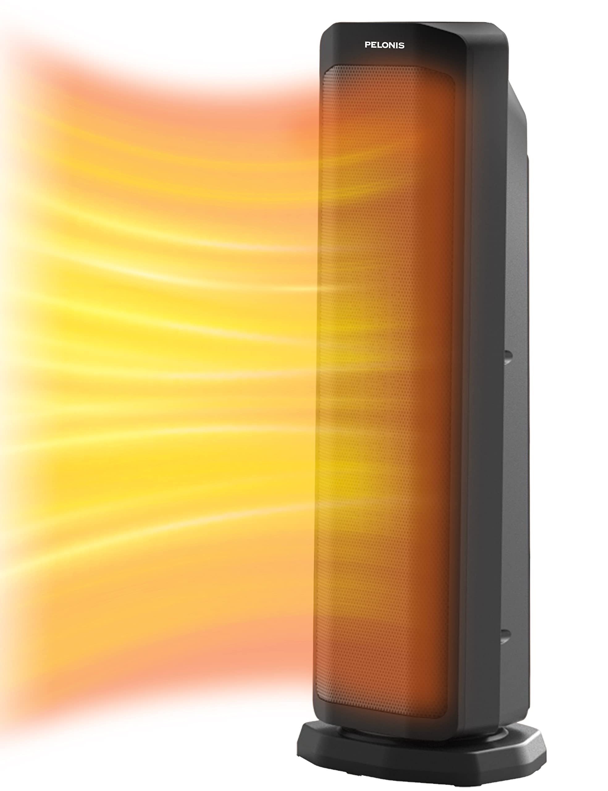 Pelonis 1500W Tower Space Heater For Indoor Use In With Oscillation, Remote Control, Programmable Thermostat, Timer, Touch Scree