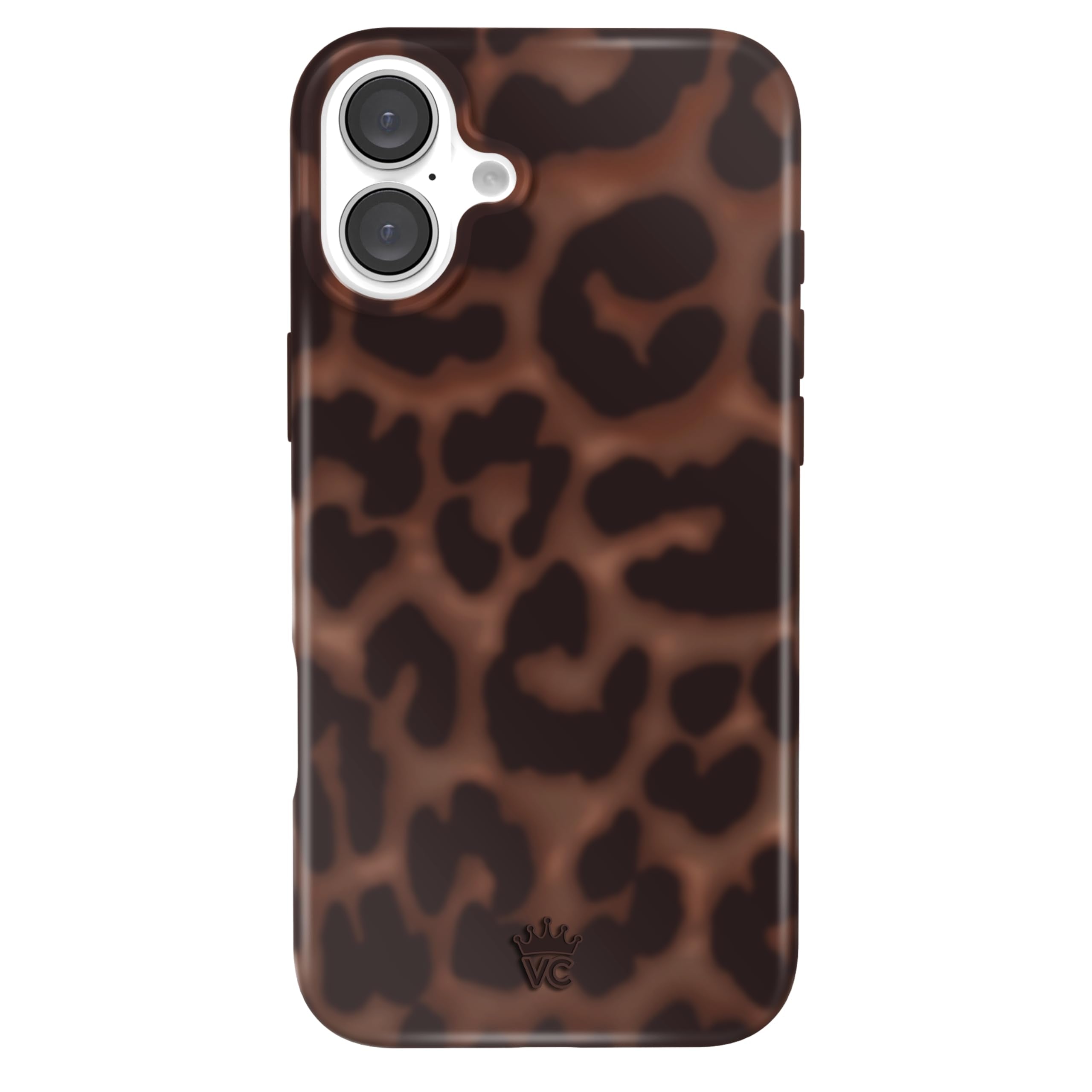 VELVET CAVIAR for iPhone 16 Plus Case - Compatible with MagSafe [10ft Drop Tested] - It Girl Brown Leopard