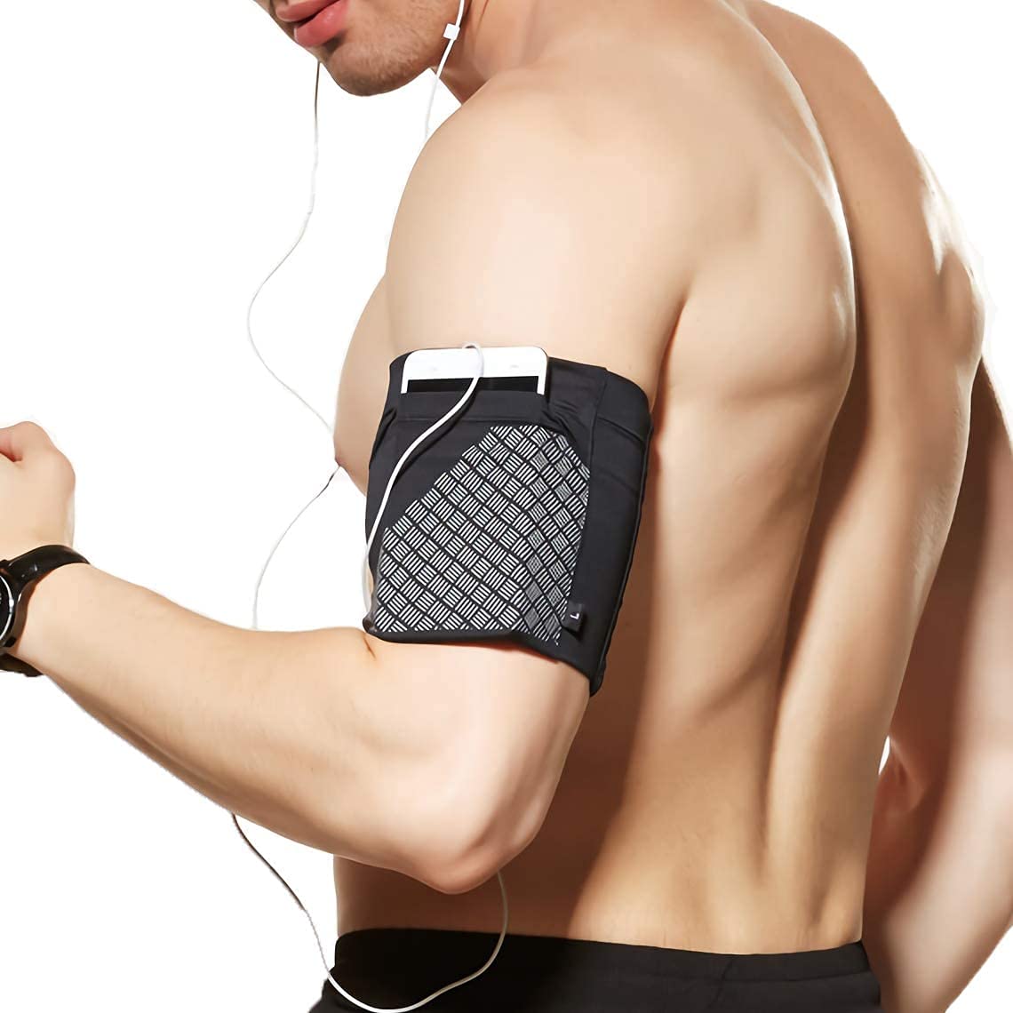 Cell Phone Armband For Running, Sports Armband For All Phones Fitness And Gym Workouts Universal (Iphone X/8/7/6/Plus,Samsung Ga