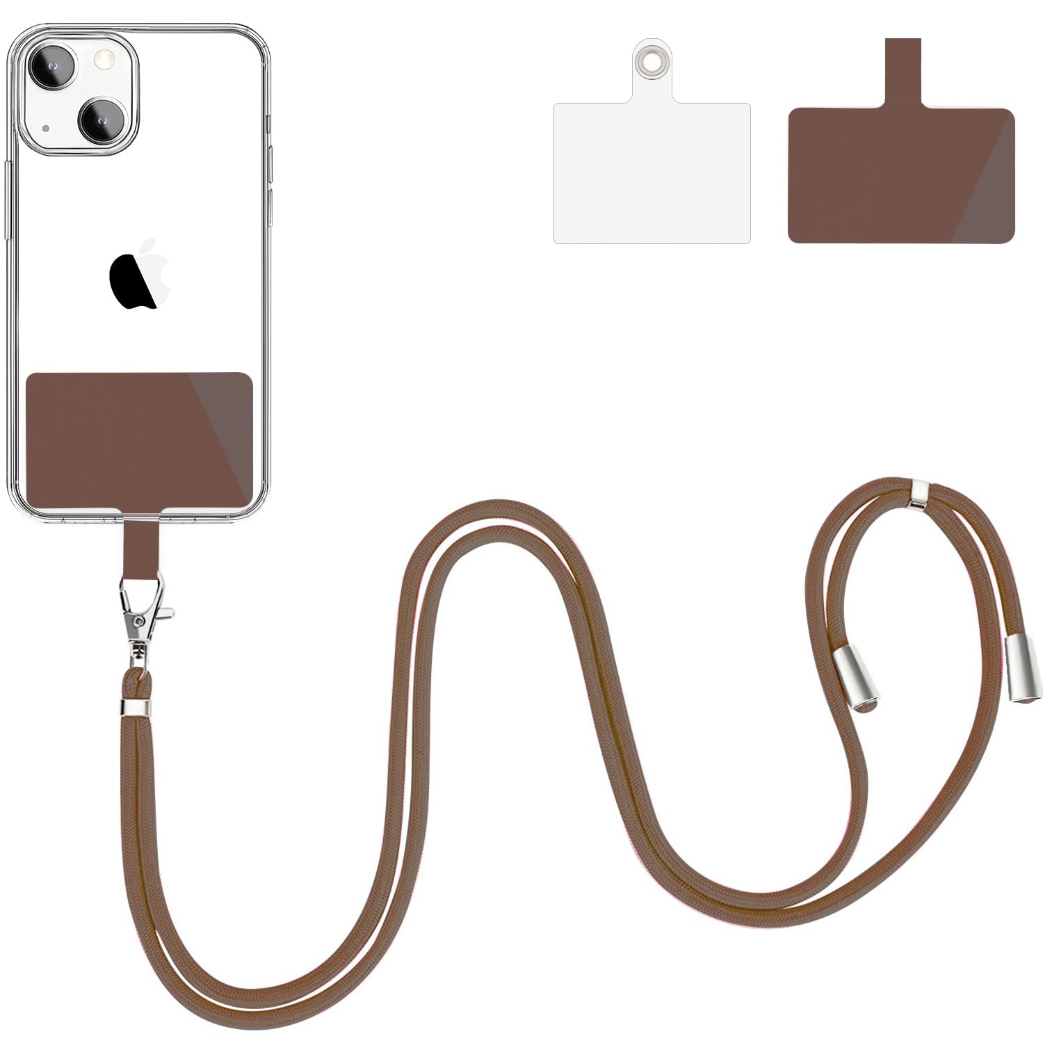 Bfsddm Cell Phone Lanyard,Universal Crossbody Patch Phone Lanyards,Adjustable Nylon Phone Lanyards For Around The Neck,Compatibl