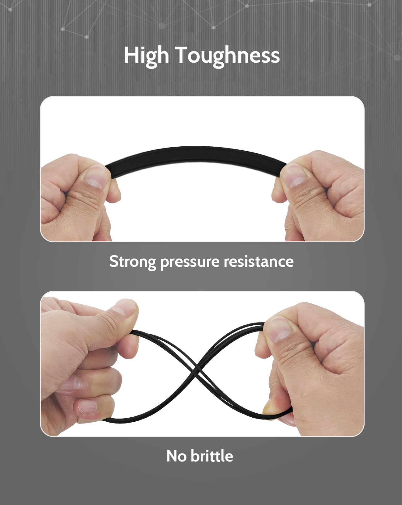 Duramic 3D Pla+ Filament 1.75Mm 2Kg Black, Pla Plus Filament 2 Pack 1Kg Spool(2.2Lbs) Tougher And Stronger, Dimensional Accuracy