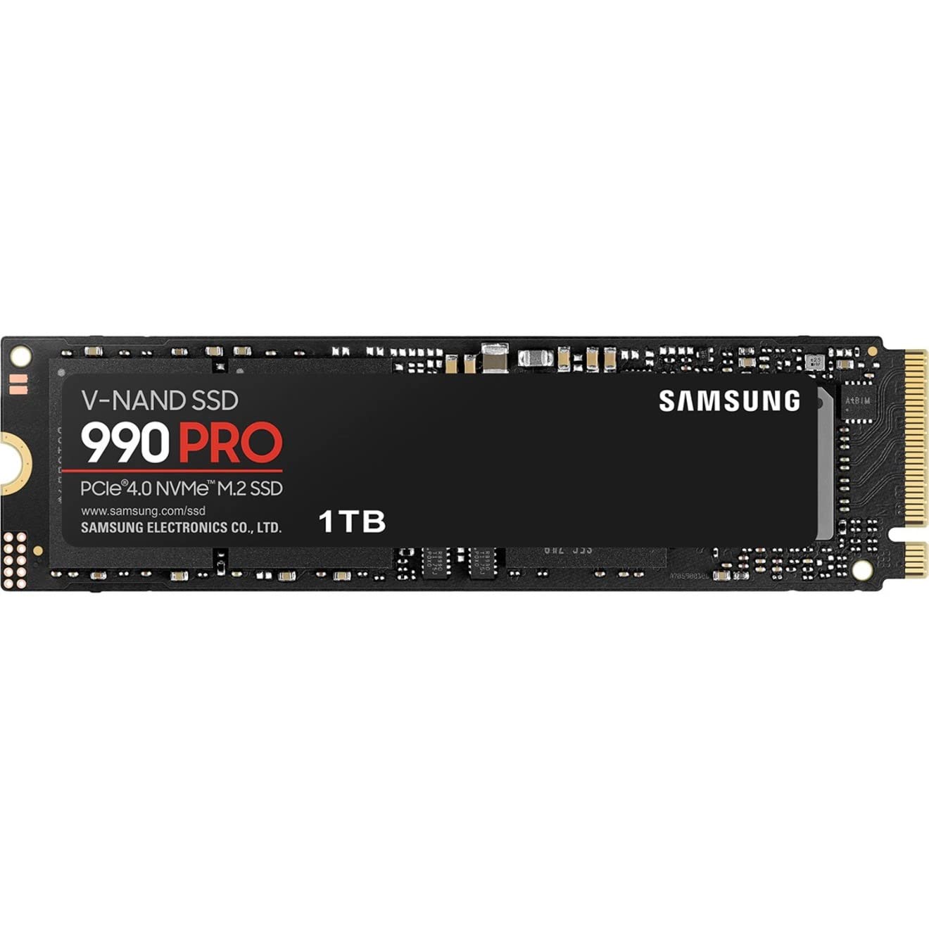 Samsung 990 Pro Ssd 1Tb Pcie 4.0 M.2 Internal Solid State Hard Drive Fastest Speed For Gaming Heat Control Direct Storage And Me