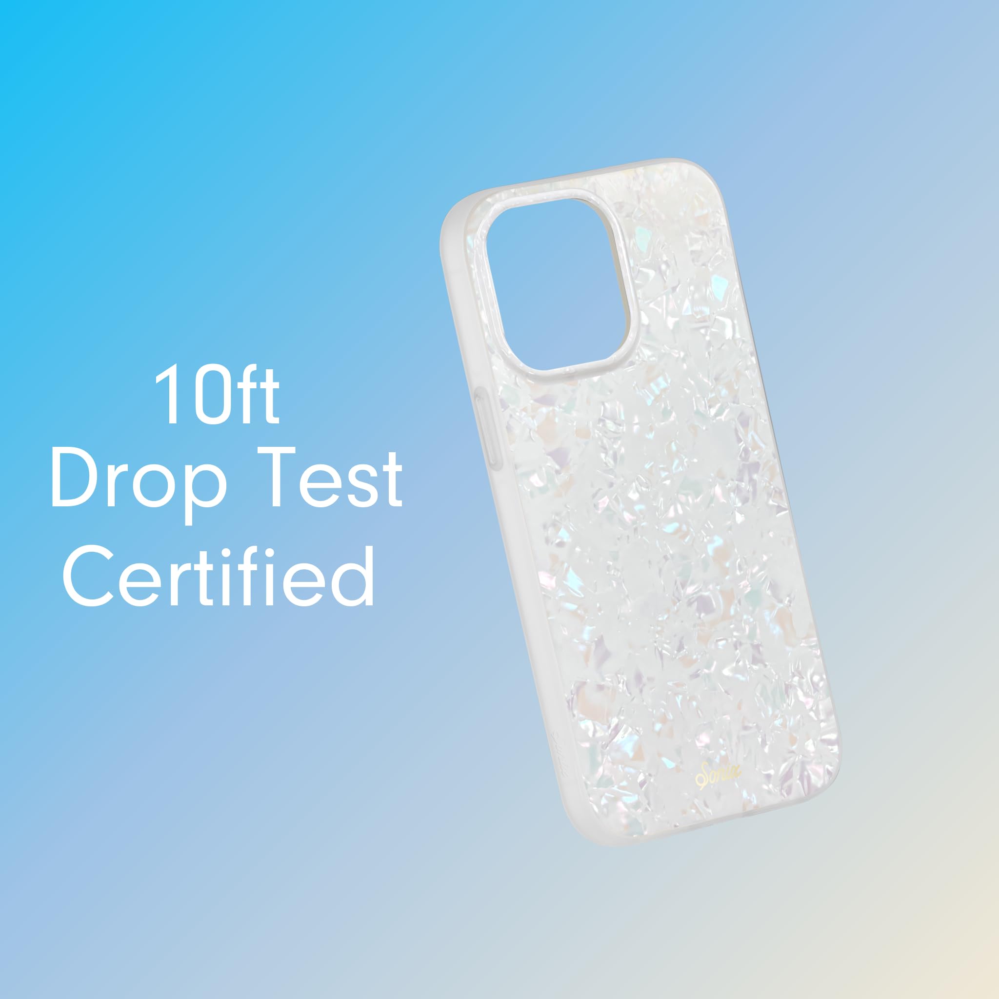 Sonix Case For Iphone 15 Pro | Compatible With Magsafe | 10Ft Drop Tested | Pearl Tort