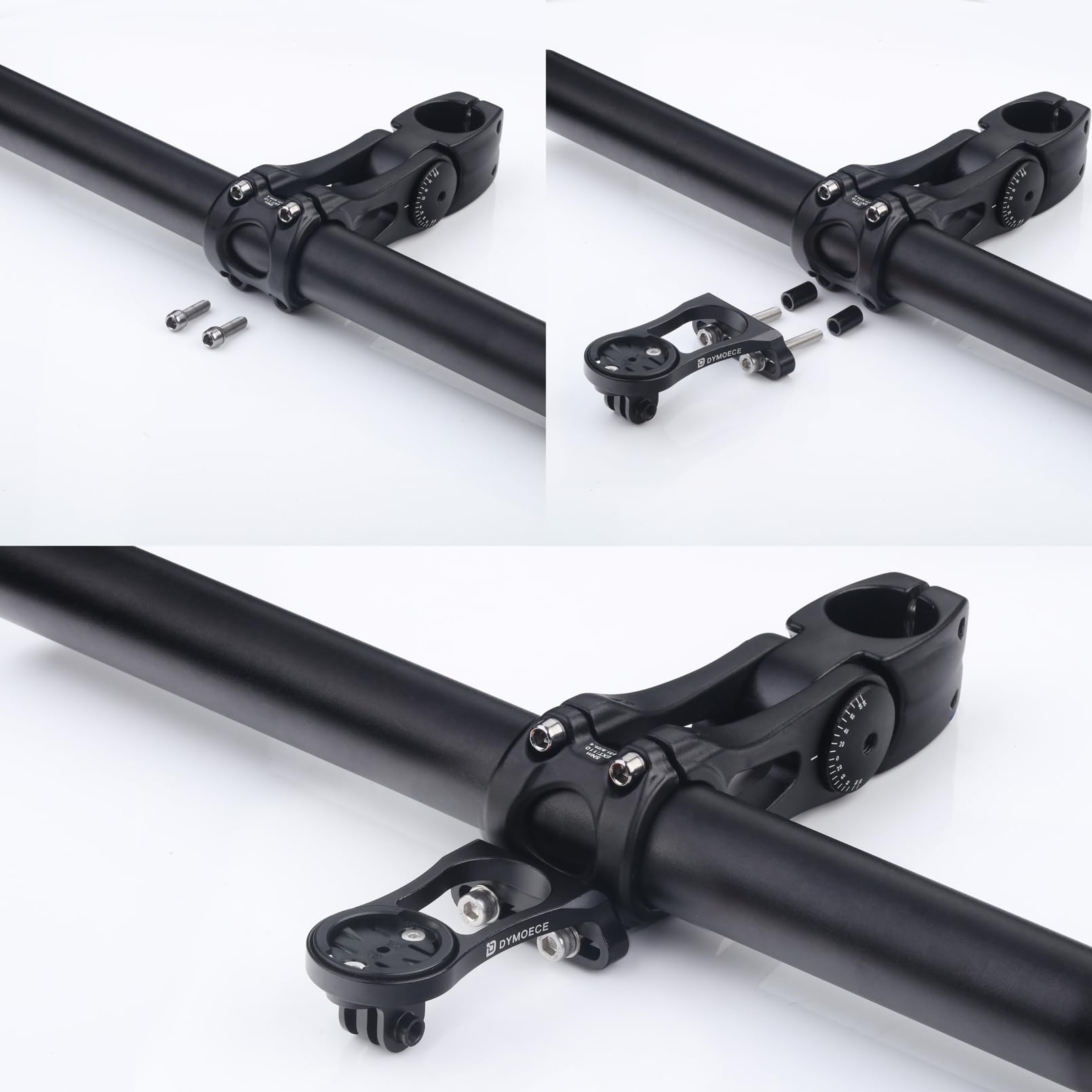 Dymoece Mount For Garmin Edge 1040 840 830 530 Extended Out Front Mount Compatible With Sports Action Camera And Bicycle Flashli