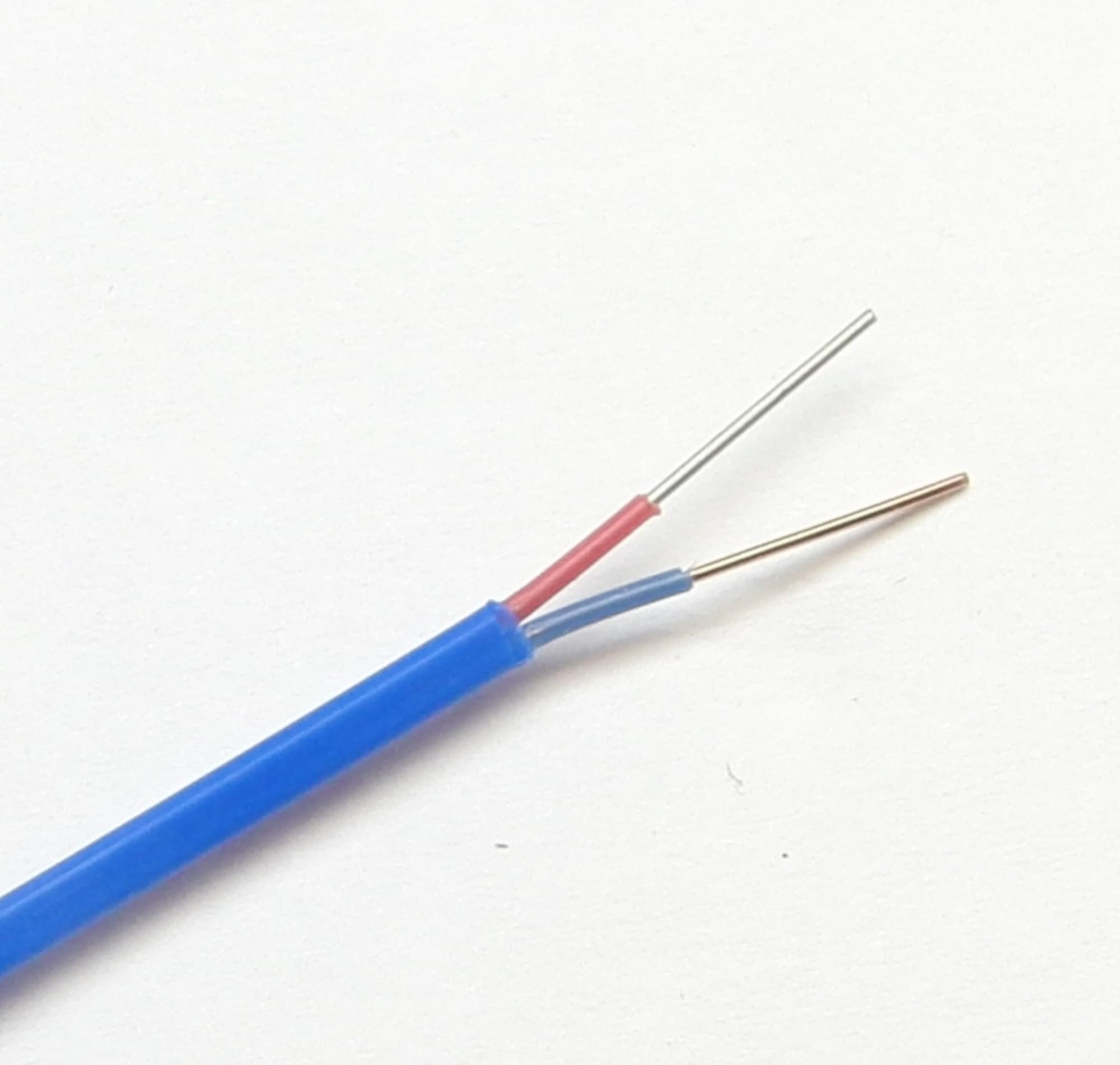 T Type Thermocouple Wire Awg 24 Solid Wire W. High Temperature Teflon Pfa Plastic Insulation   10 Yd