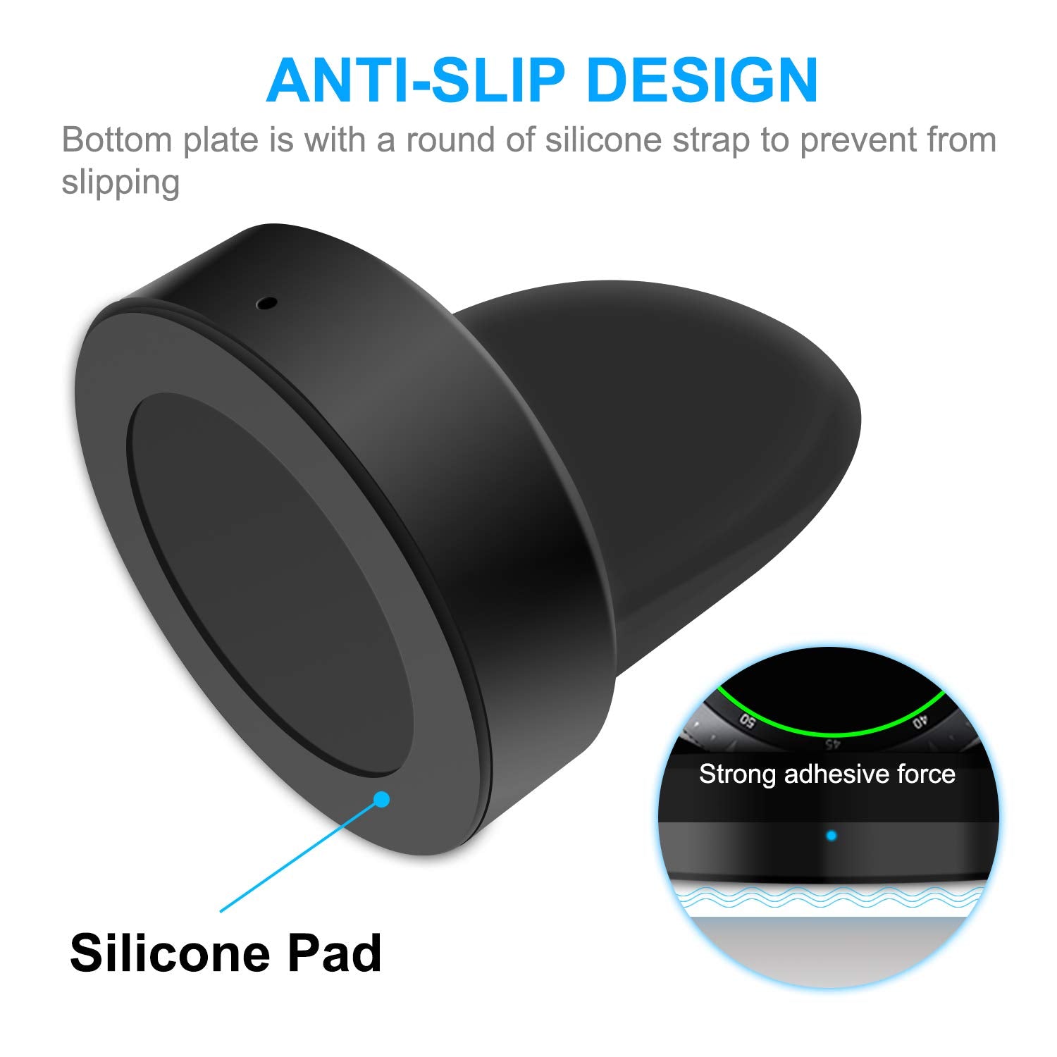 Charger Compatible With Samsung Galaxy Watch 42Mm/46Mm, Upgraded Charging Cradle Dock For Galaxy Watch Sm-R800/R810/R815 Smart W