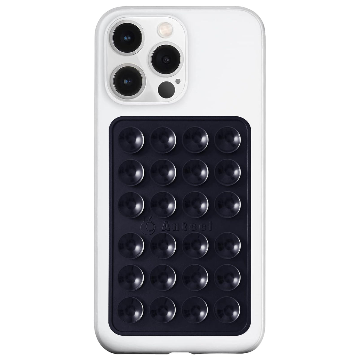 Anteel Max Silicone Suction Phone Case Adhesive Mount, Upgraded Super Strong Grip, Durable, Easy To Use, Hands-Free Sticky Phone