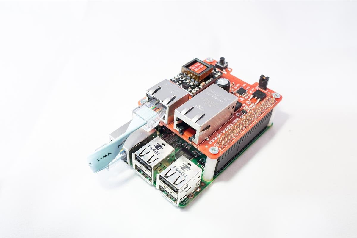 Pi Poe Switch Hat  Power Over Ethernet For Raspberry Pi
