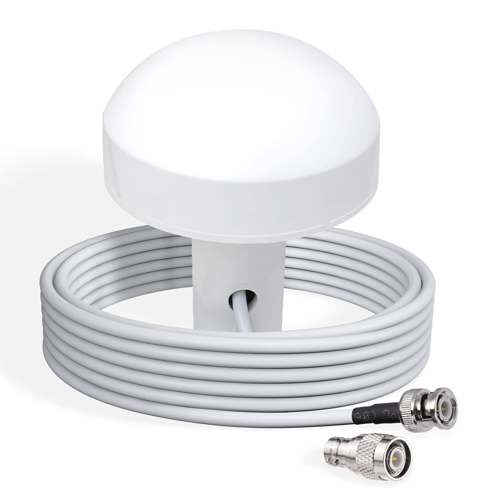 Bingfu Boat Ship Marine Gps Navigation External Antenna (5M Cable) Compatible With Garmin Gpsmap Map Navtalk Streetpilot Furuno