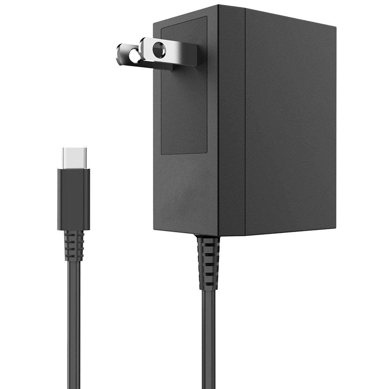 Switch Charger, Fast Travel Wall Charger AC Adapter Power Supply 15V 2.6A Fast Charging Kit for Nintendo Switch Switch/Switch Li
