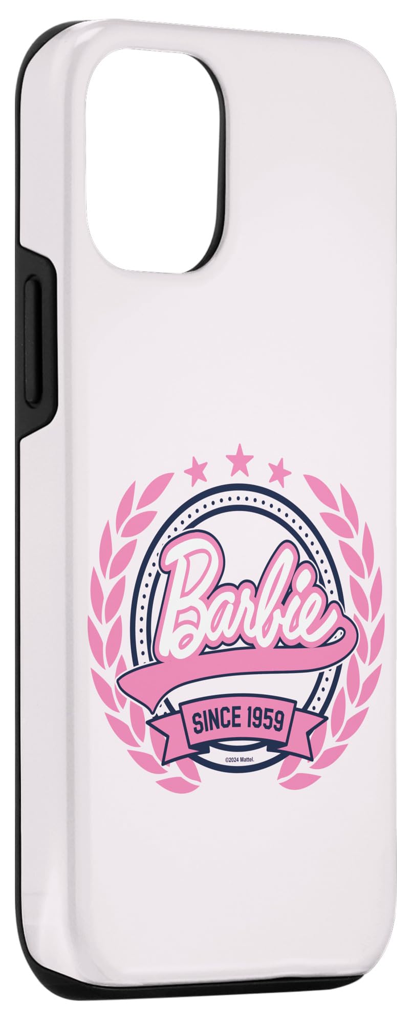 Iphone 12/12 Pro Barbie   Varsity Collegiate Seal Since 1959 Logo Case