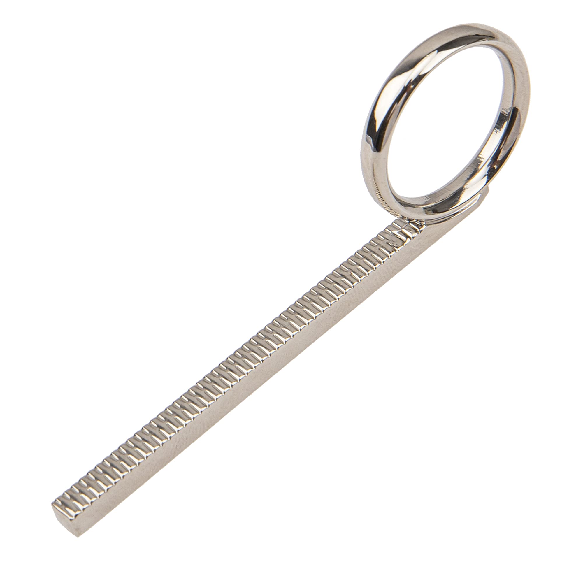 1Pcs Yootones Metal Valve Slide Finger Ring Pull Ring Compatible With Trumpets Cornets Trumpet Accessory Replacement (Silver)