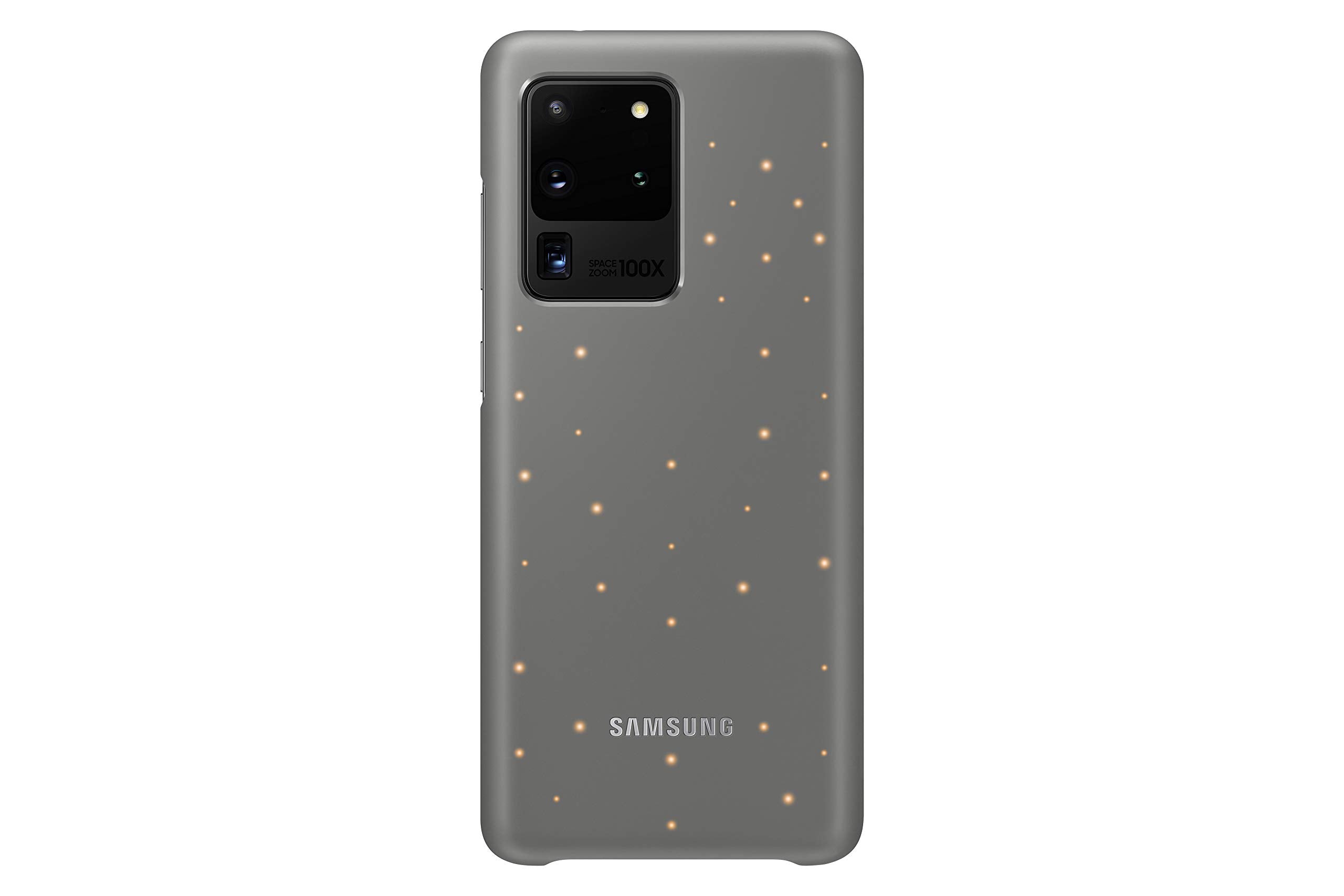Samsung Galaxy S20 Ultra Case, Protective Nylon Smart Led Back Cover   Gray (Us Version With Warranty), Model:Ef Kg988Cjegus