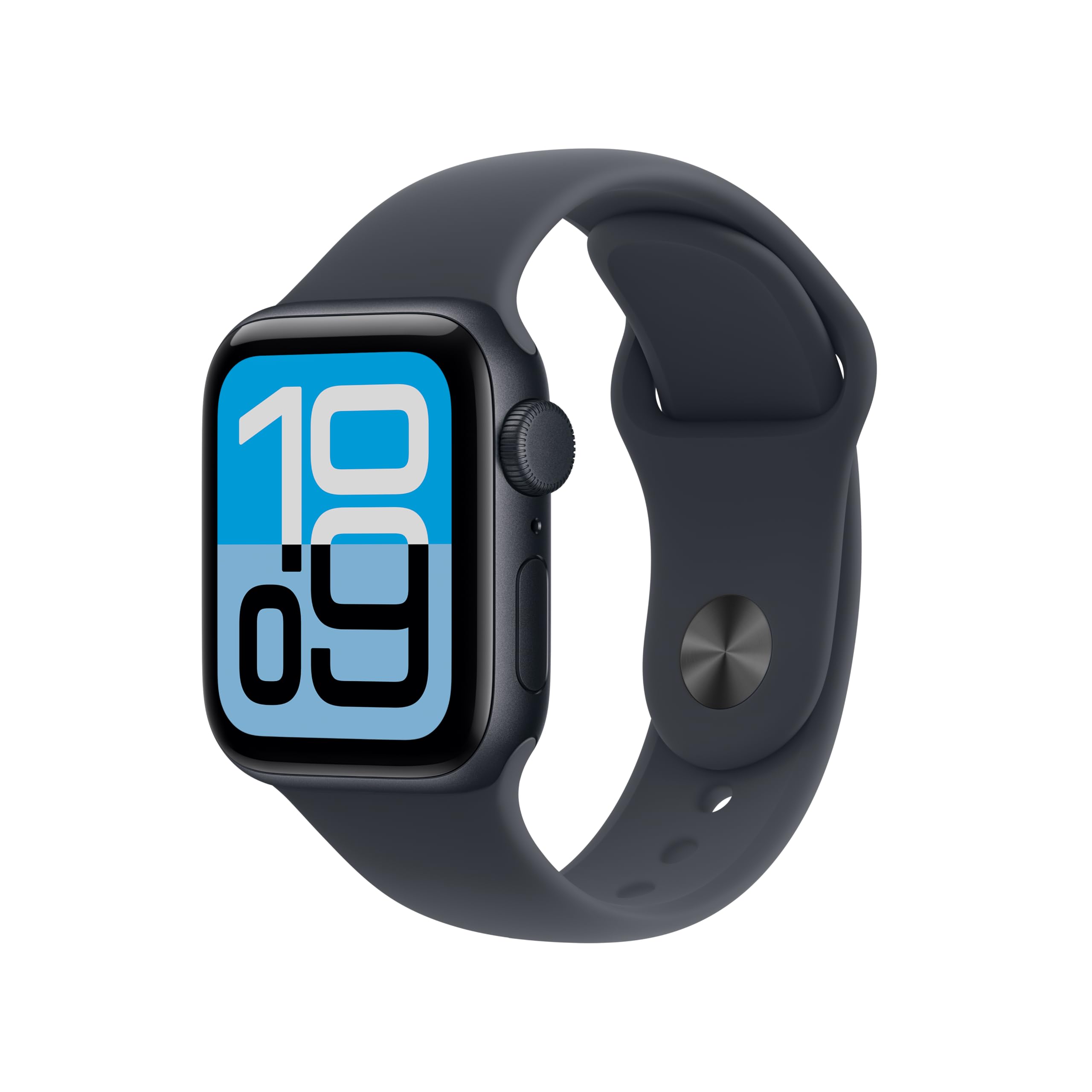 Apple Watch SE 3 [GPS 40mm] Smartwatch with Midnight Aluminum Case with Midnight Sport Band - M/L. Fitness and Sleep Trackers, H
