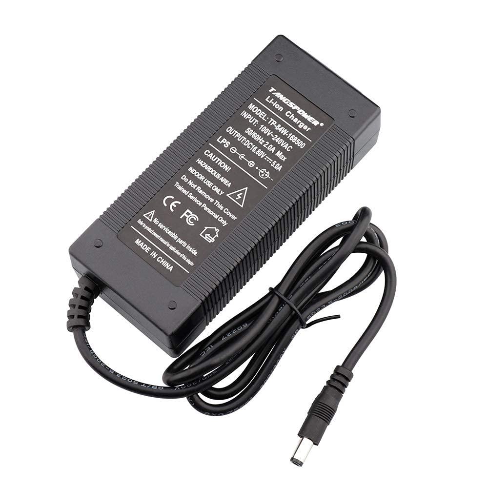 16.8V Charger Output 5A Cordless Tool Replacement Charger For 14.4V 14.8V Screwdriver 4 Series Lithium Battery Pack Led Indicato