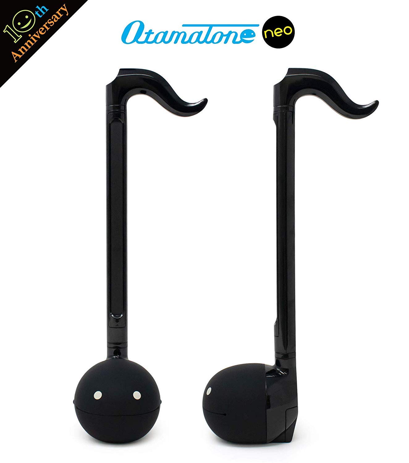 Otamatone ''Neo 10Th Anniversary Special Edition [Japanese Version] Black   Japanese Electronic Musical Instrument Synthesizer