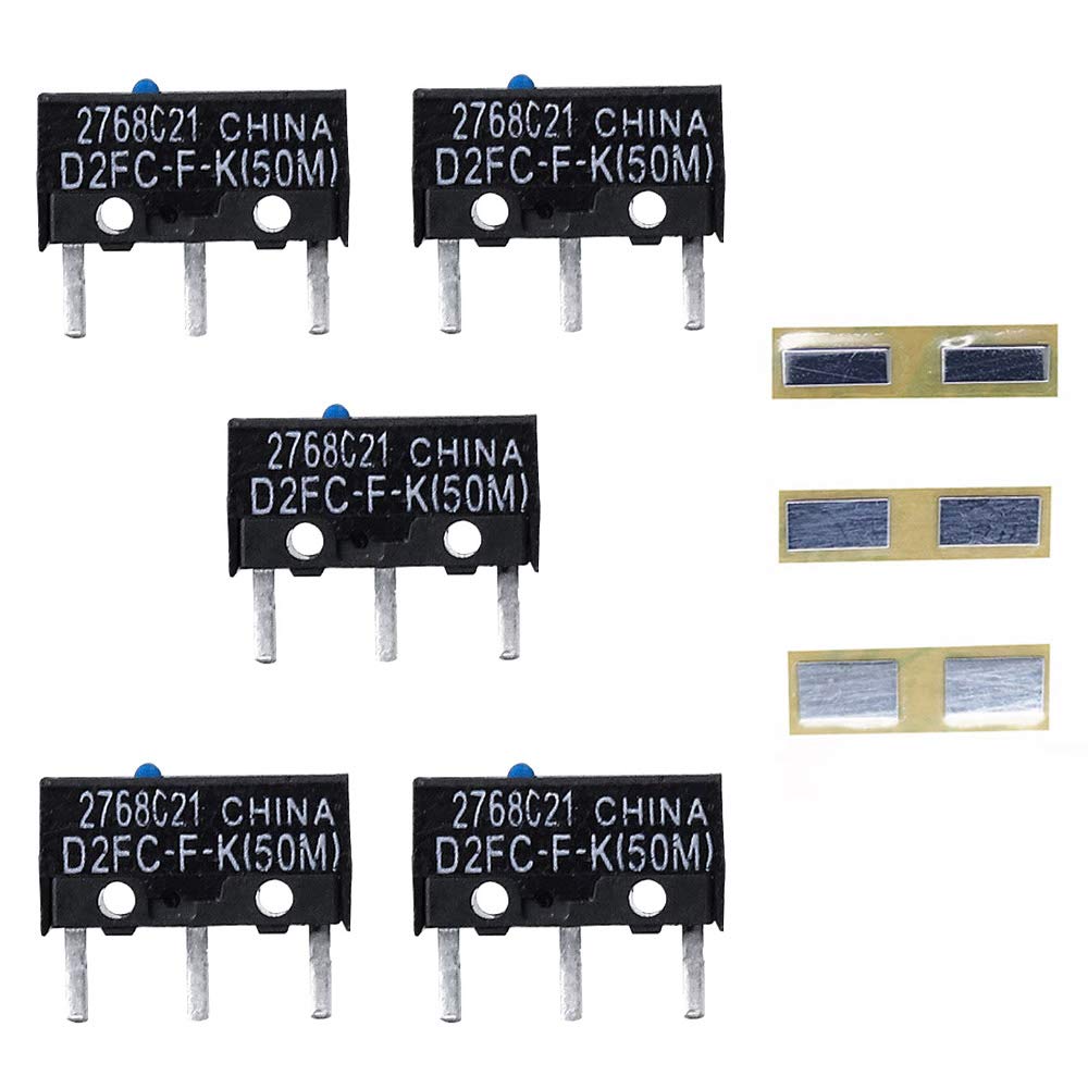 Micro Switch Microswitch Switches (D2Fc F K(50M)*5Pcs)
