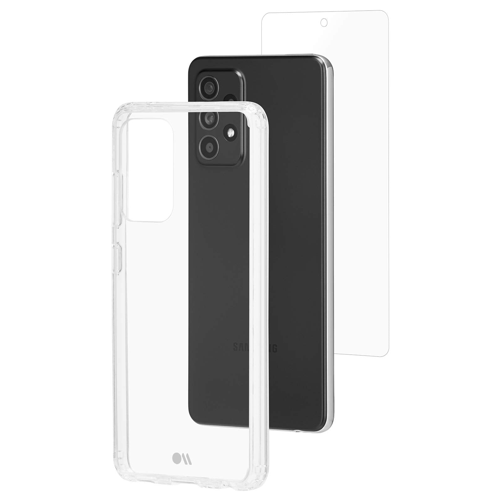 Case Mate   Protection Pack   Case For Samsung Galaxy A52 (5G)   6.5 Inch   Clear