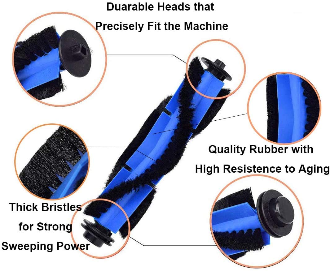 Jj Neumann Replacement Parts Accessories Compatible With Goovi 1600Pa D380 D382,2000Pa, Coredy R3500 R3500S, R550(R500+), R650,