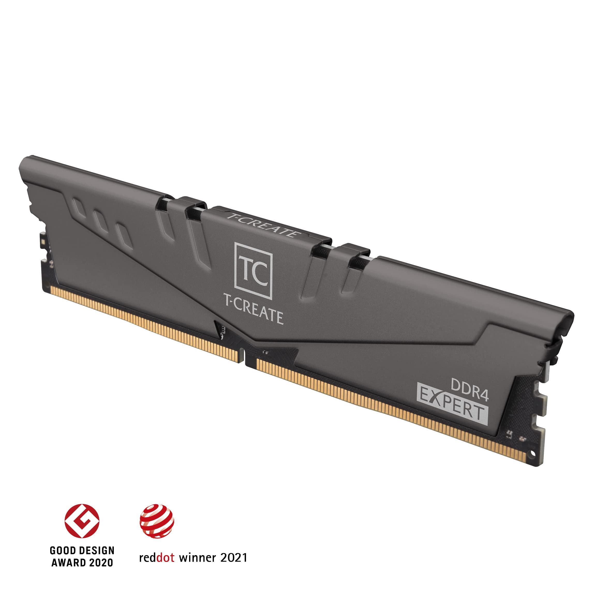 Teamgroup T Create Expert Overclocking 10L Ddr4 16Gb Kit (2 X 8Gb) 3200Mhz (Pc4 25600) Cl16 Desktop Memory Module Ram   Ttced416