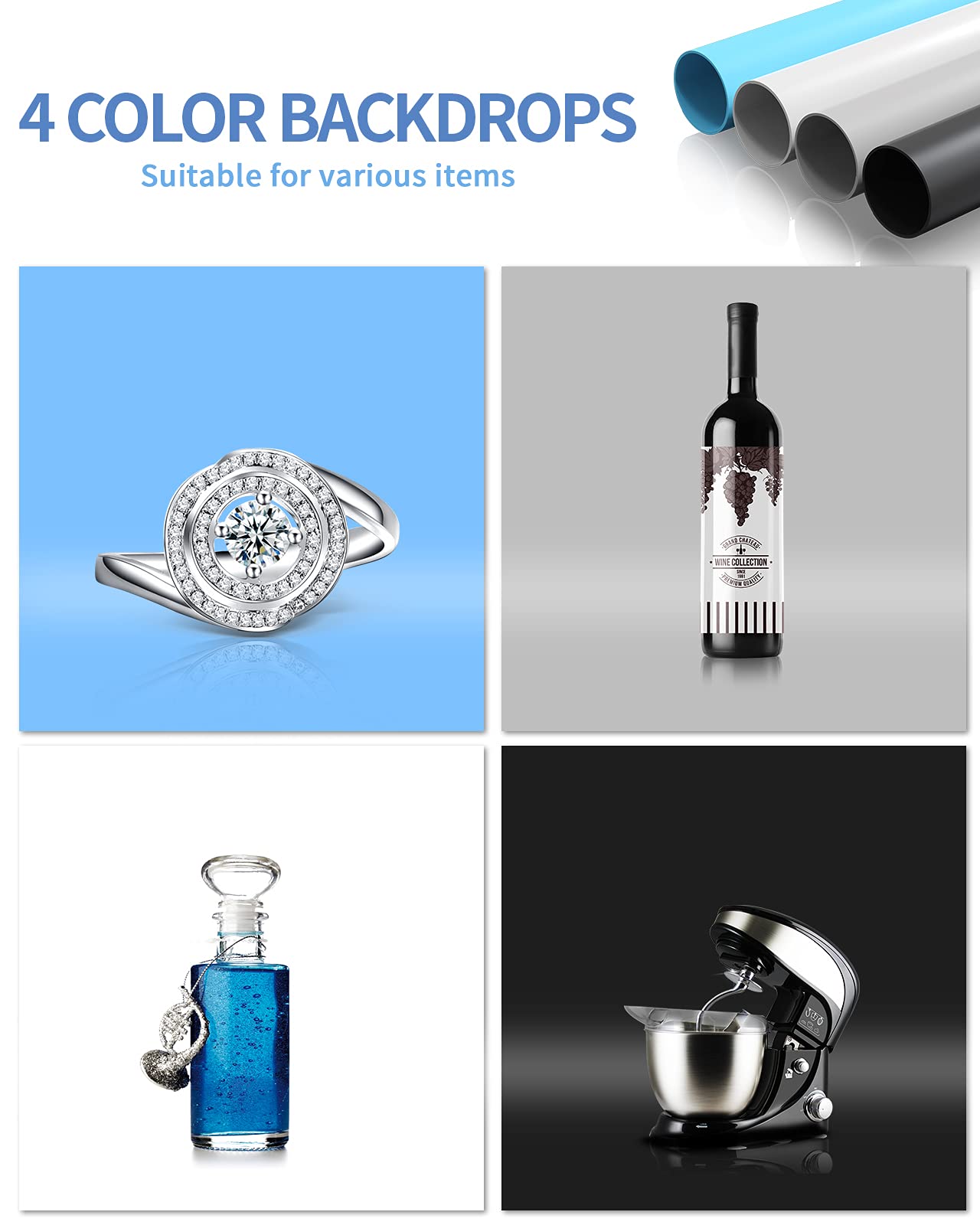 Photo Box, Travor Bi Color Photo Studio Box, 39''/100Cm Dimmable Photo Booth Shooting Tent Tabletop Photography Lighting Kit Wit