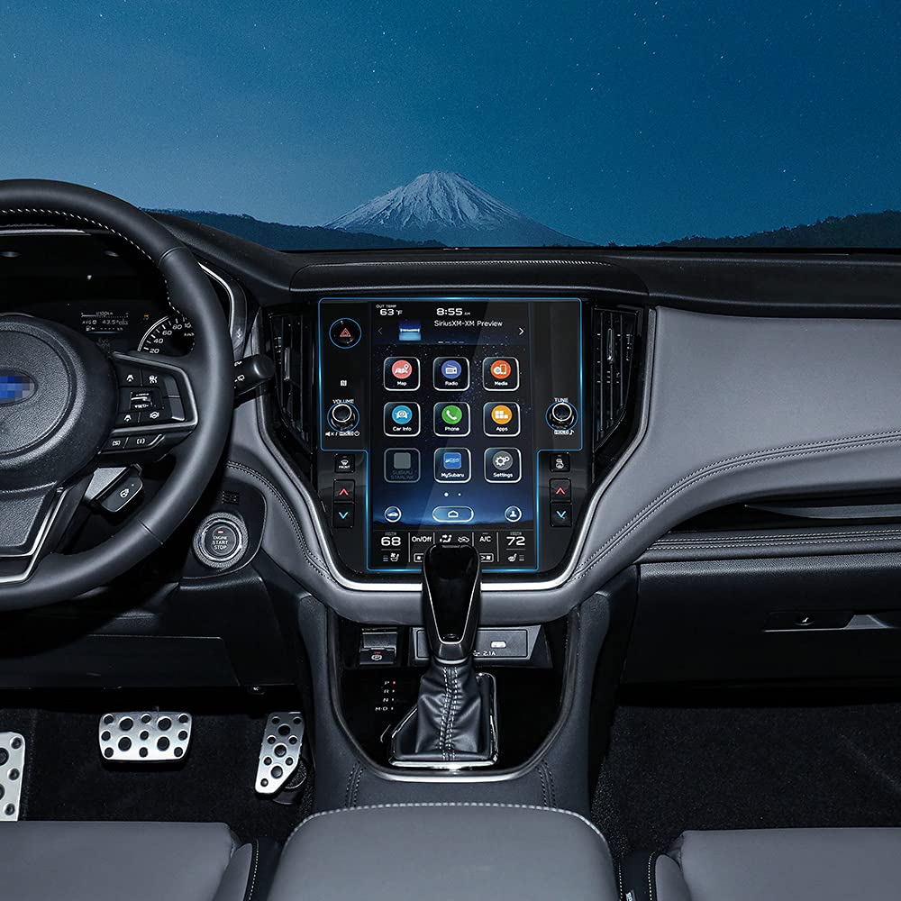 Intget 11.6 Inch Screen Protector For 2025 Subaru Legacy/Outback Accessories 2020 2021 2022 2023 2024 Car Gps Navigation Radio Display Cover Protect Tempered Glass For Subaru Legacy Outback Touch Screen Foil