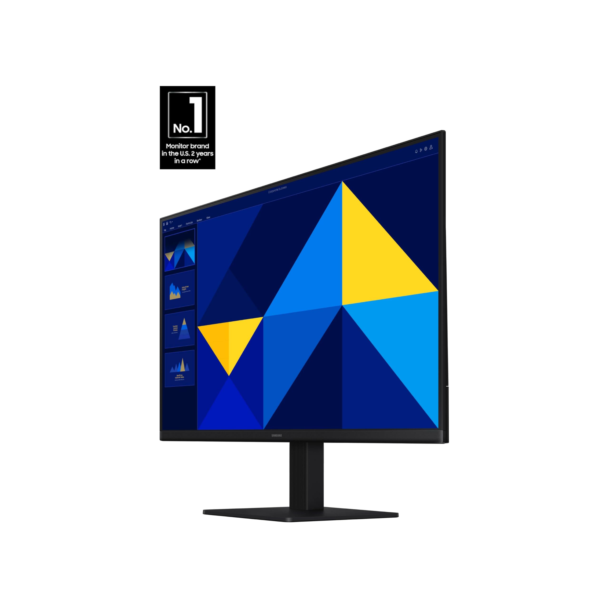 Samsung 27'' (S30Gd) Essential Monitor With Ips Panel And Tilt Only Stand, 100Hz Refresh Rate, Ergonomic Design, Advanced Eye Ca
