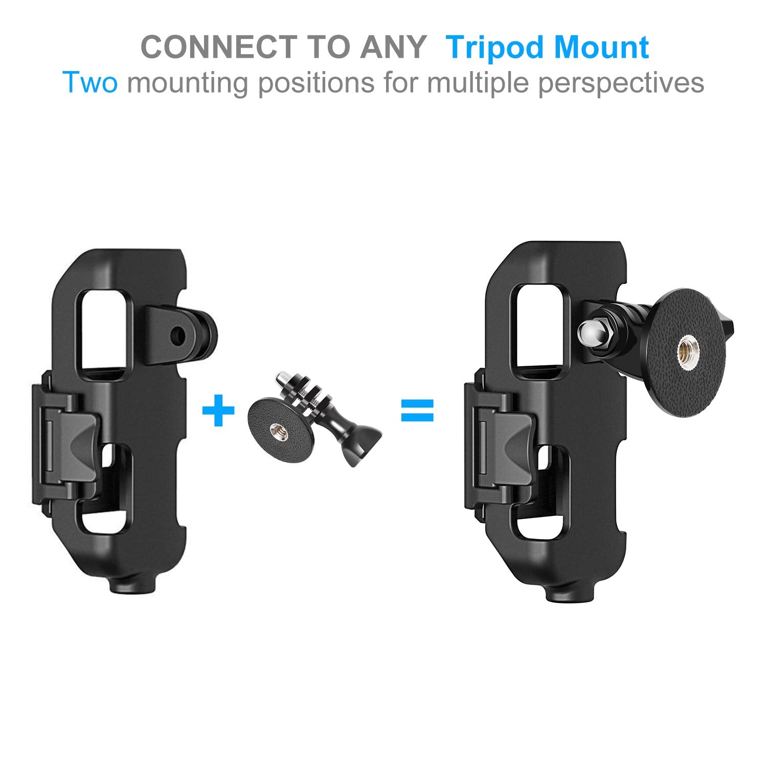 3 In 1 Tripod And Action Gopro Mount Stand Bracket For Dji Osmo Pocket For Dji Pocket 2, Action Cam Mount With Tripod Mount And Screw, For Dji Osmo Pocket Accessories Kit Tripod And Gopro