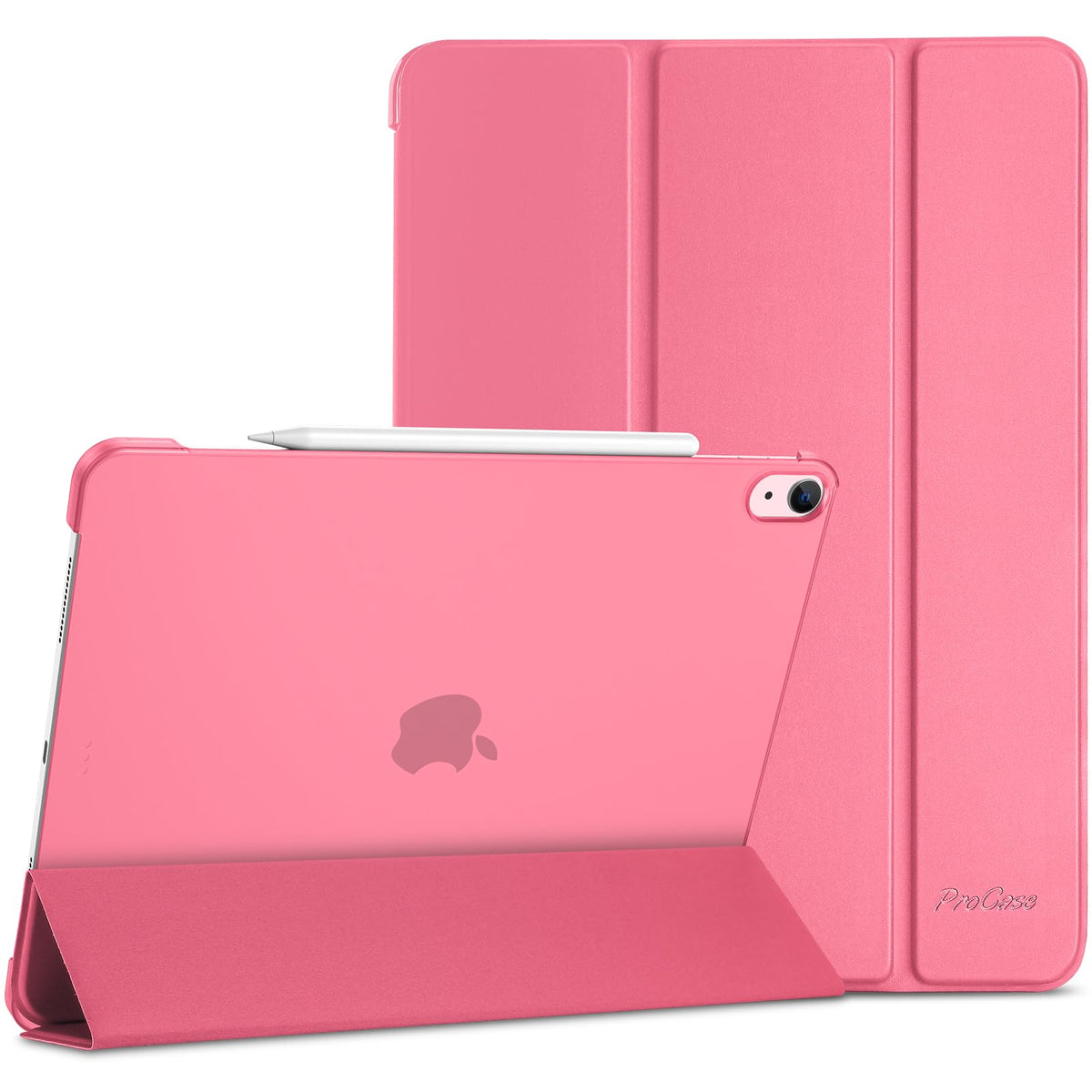 Procase For Ipad Air 13 Inch Case 2024 M2, 13'' Ipad Air Case 2024 Air M2 13 Cover, Slim Stand Translucent Hard Shell Back Folio