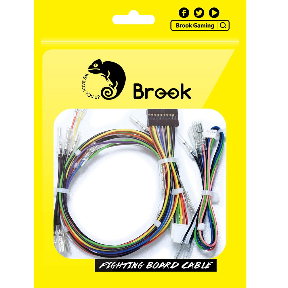 Brook Fighting Board Cable   20 Pin Button And Joystick Harness With 4 Pin Button Harness, Button Joystick Harness Diy Buildsarc