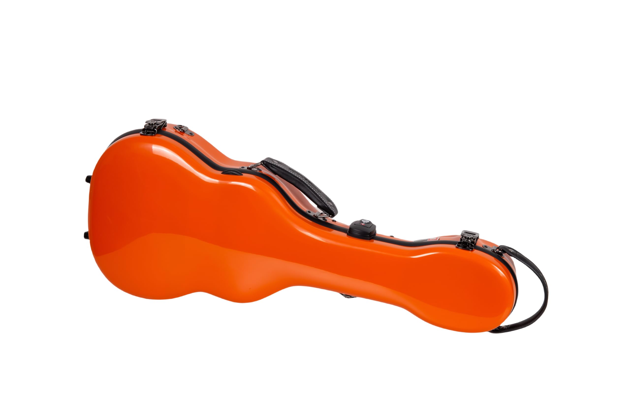 Crossrock Tenor Ukulele Case, Fits Up To 27 Inches | 100% Fiberglass Hardshell With Brand Latches, Tsa Lock, Accessory Compartme