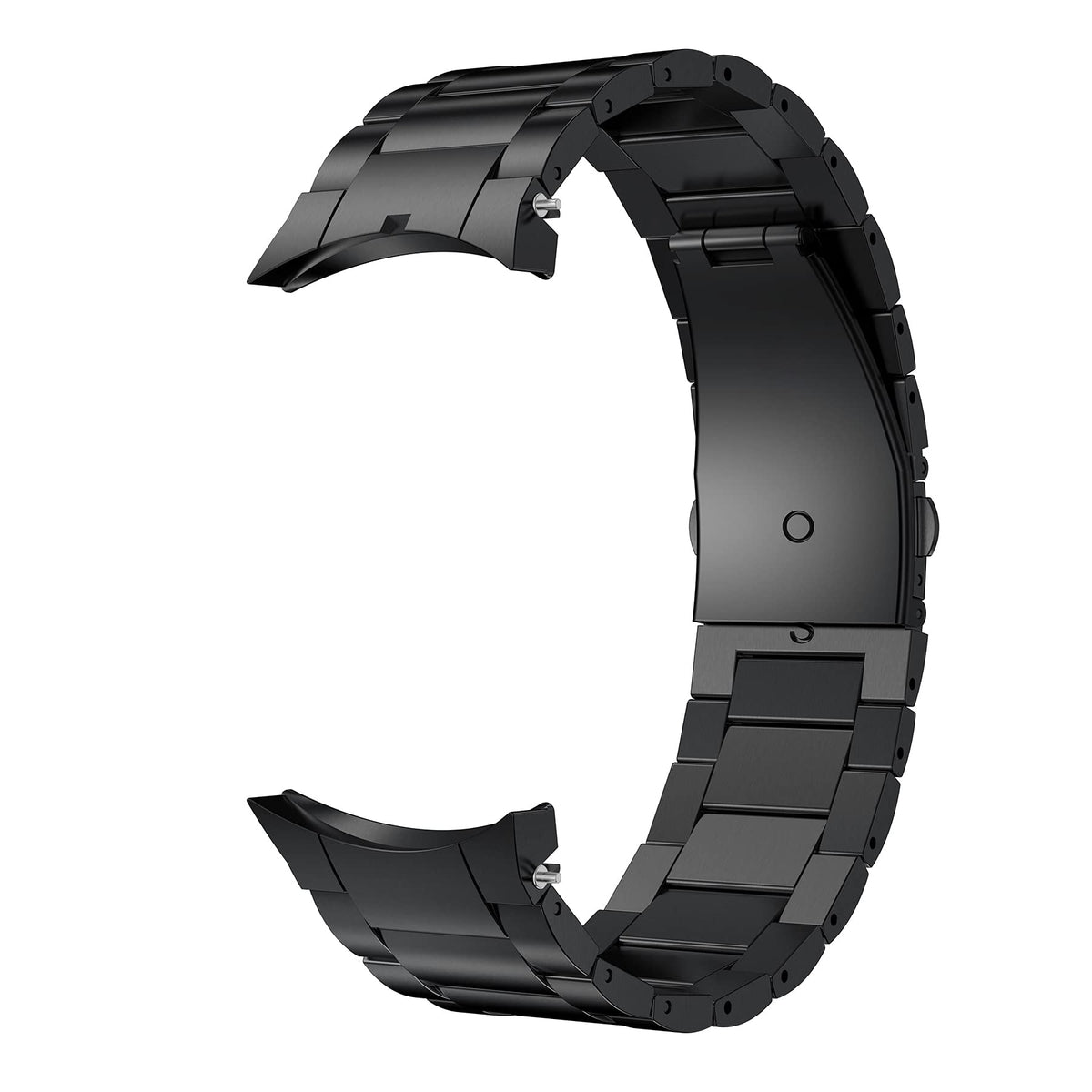 Ldfas Compatible For Samsung Galaxy Watch 6 Classic 47Mm 43Mm/5 Pro 45Mm Bands, No Gaps 20Mm Stainless Steel Metal Watch Strap C