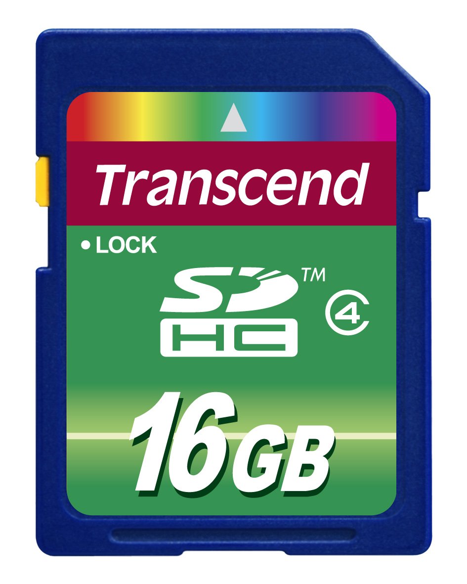 Transcend 16 Gb High Speed Sdhc Class 4 Flash Memory Card Ts16Gsdhc4