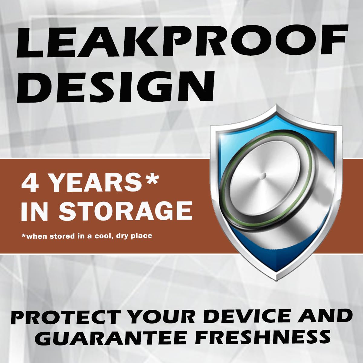 Zenipower Hearing Aid Batteries, Size 312 (60 Batteries)