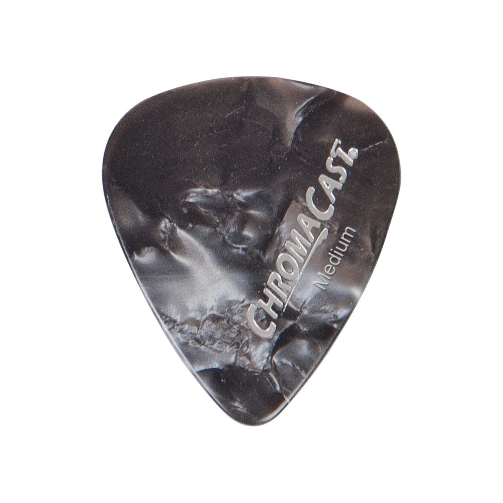 Chromacast Pearl Celluloid Guitar Pick 10 Pack, Medium Gauge (.73Mm)